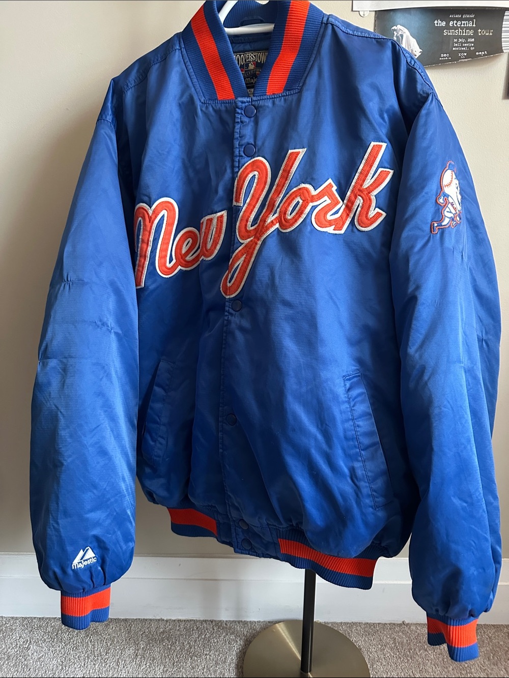 Vintage new york mets bomber jacket